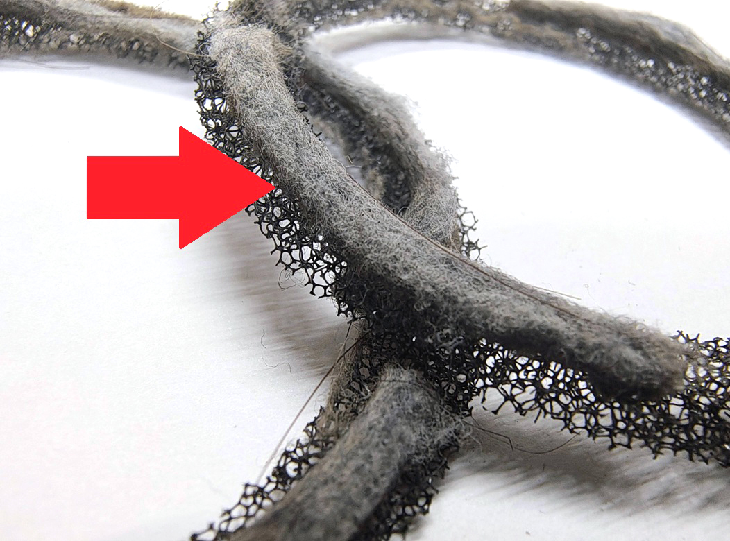 フィルターを塞ぐほどのホコリ！